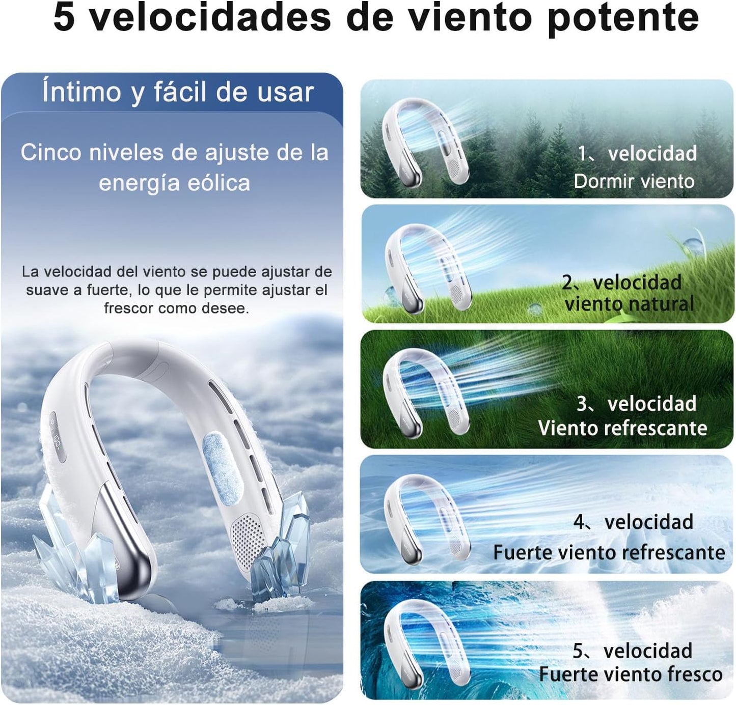 Ventilador de cuello 🧊