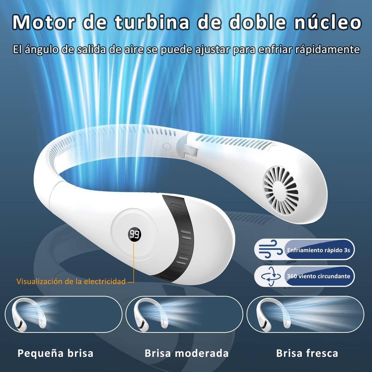 Ventilador de cuello 🧊